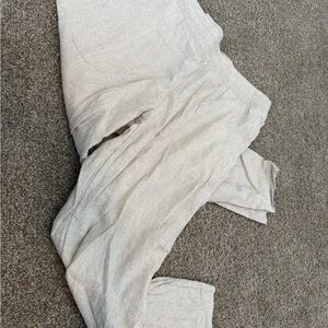 Old Navy Cream Linen Pants